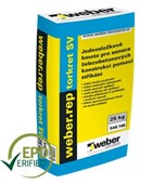 WEBER Weberrep Torkret SV 25kg - cementová směs pro suché stříkání